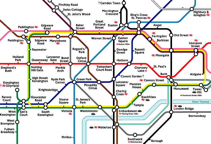 london tube map images. ran all over London.